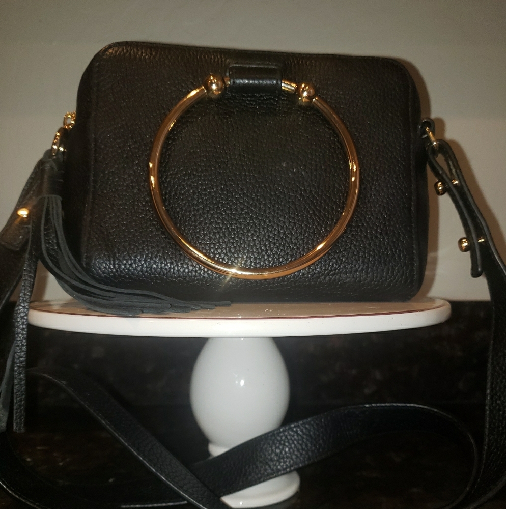 Milly black handbag/cross body